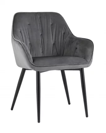 Стул Алекса велюр Серый_0