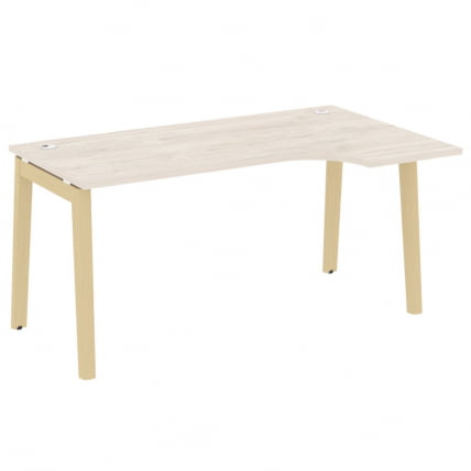 Стол эргономичный левый ONIX WOOD OW.SA-1(R) Денвер Светлый/Светлый_0