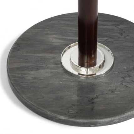 Вешалка Sakura (mod. GH-8606) дерево/хром/мрамор, 37 x 37 x 175 см, Black (Черный) / Walnut (Орех)_3