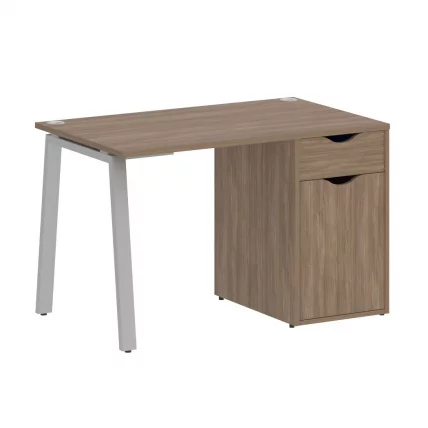 Стол письменный HOME OFFICE VR.SP-3-118.1.A Дуб Аризона/Серый металл_0