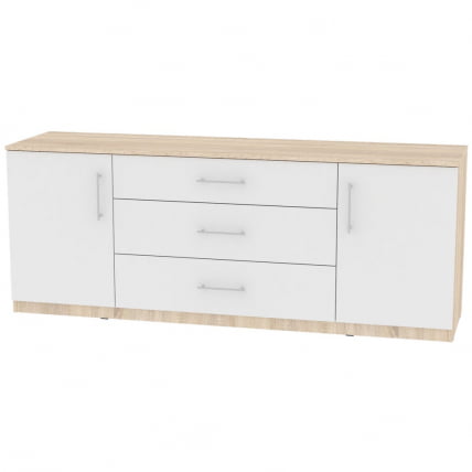 Комод К-70кс180кс45-1(ДСС-Белый) / K-70x180x45-1(ДСС-Белый)_0