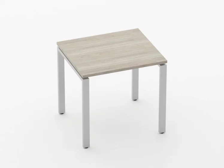 Стол прямой Deka П-обр. каркас 7.07.08  Дуб Сантана светлый_0