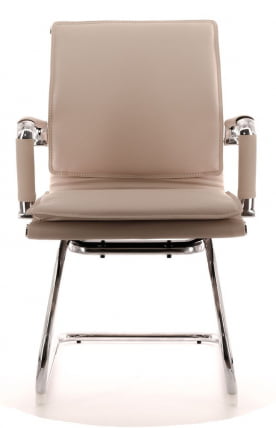 Кресло для посетителей Nerey CF экокожа Бежевый_3