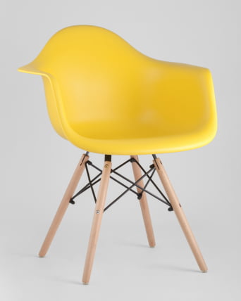 Стул Eames DAW Желтый_2