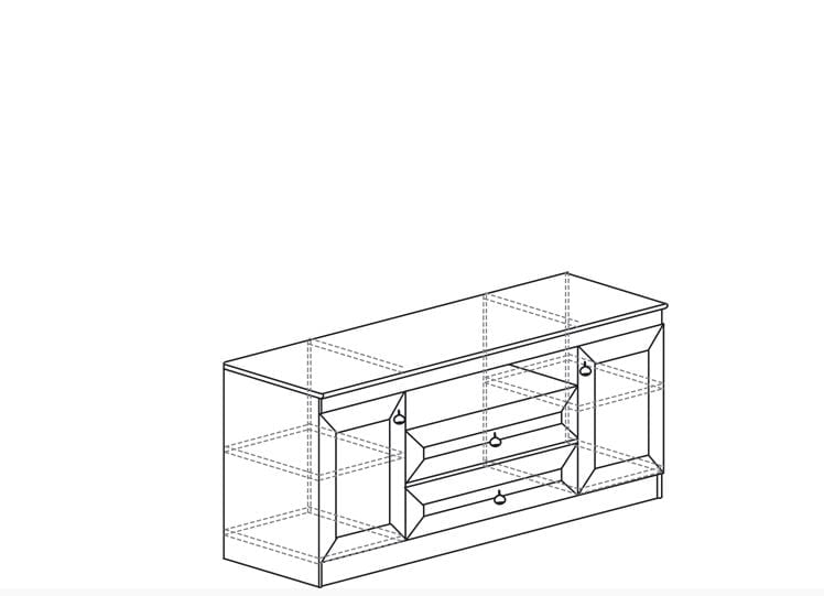 Тумба Инна 608  Денвер темный_0