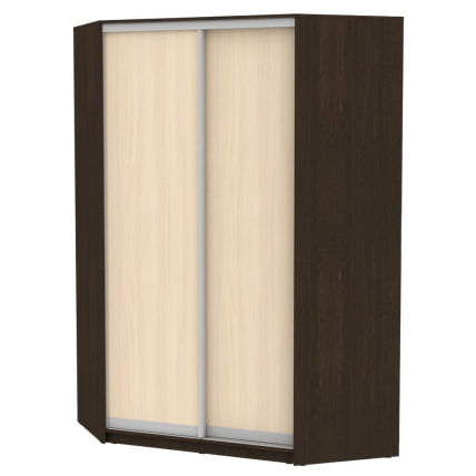 Шкаф-купе ЙА-230х1400-568-4(Венге-ДМ-Д6Д6) / YA-230х1400-568-4(Венге-ДМ-D6D6)_0