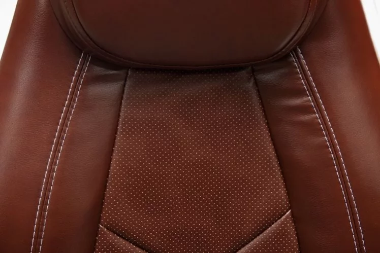 Кресло руководителя BOSS люкс коричневый 2 TONE_5