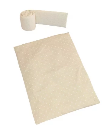 Набор Micuna Galaxy покрывало+бортик для колыбели ТХ-1823 Galaxy beige_0