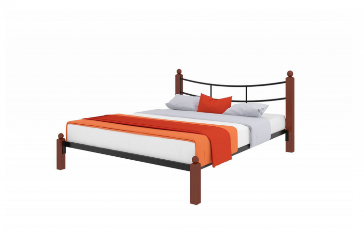 Кровать София Lux 1600х1900 Черная_0