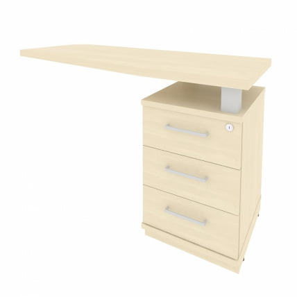 Тумба приставная First KTP-2 (R) Клен_0