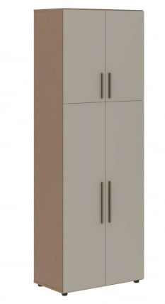 Шкаф с глухими средними и малыми дверьми VELION VHCS 80.3 Аметист Кобра_2