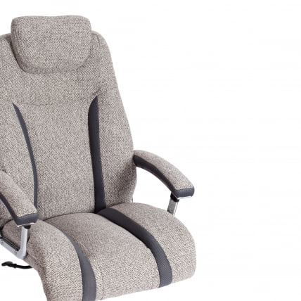 Кресло офисное Trust (max) ткань, серый/серый, MJ190-21/TW-12_8