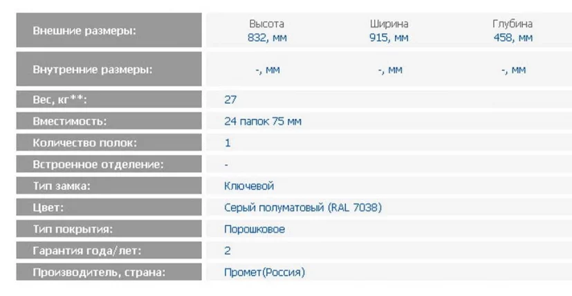 Стальной шкаф AMT 0891_1