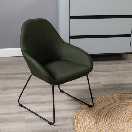 Стул Кент темно-зеленый/Линк / Kent_9