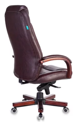 Кресло руководителя Бюрократ T-9923WALNUT/BROWN_3