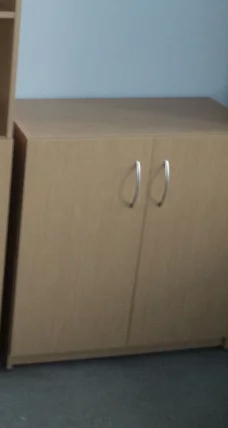 Шкаф с глухими малыми дверьми SR-2W.1 (Легно Светлый)_1