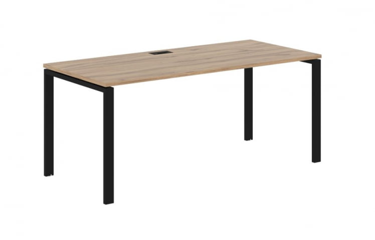 Стол письменный EDIS EUST 1780 Дуб Денвер светлый Черный_0