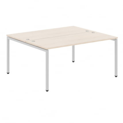 Стол двойной XTEN-S XWST 1614 Бук тиара/серый_0