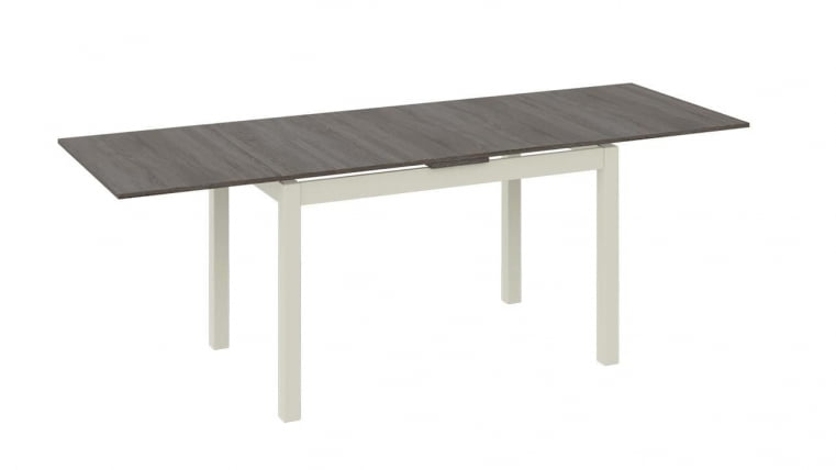 Стол обеденный раздвижной Мельбурн СМ(Б)-100.11.11(1) Слоновая кость/Дуб Сонома трюфель_0