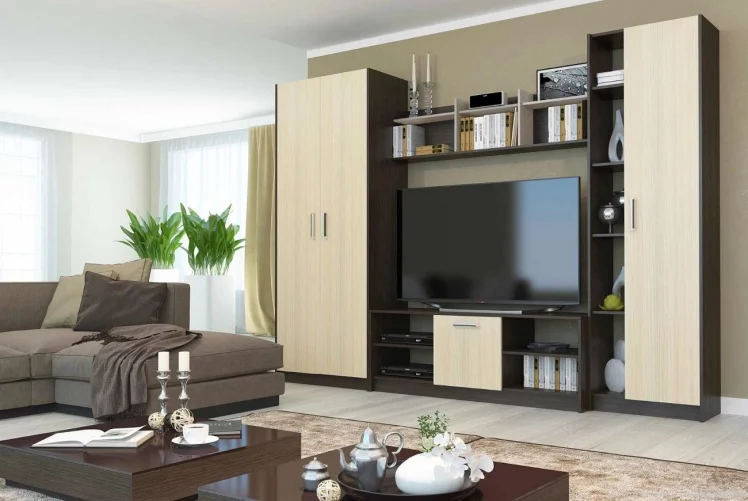 Гостиная Милан Дуб Кантерберри Дуб Сонома_0