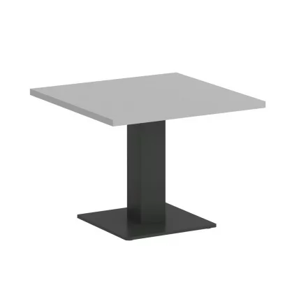 Стол журнальный квадратный HOME OFFICE VR.SP-5-60.2G Серый/Антрацит металл_0