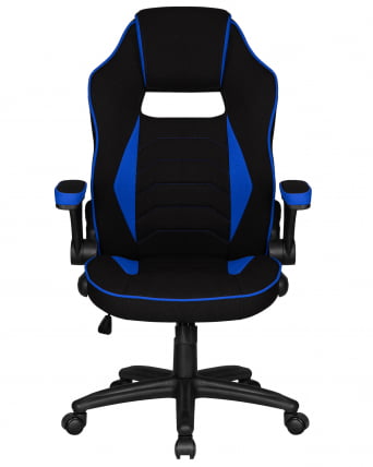 Кресло игровое DOBRIN RICK (черно-синий)_5