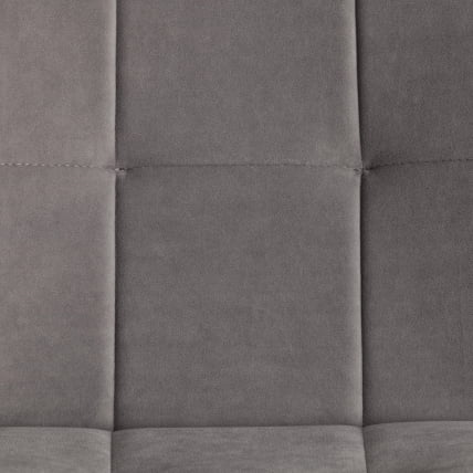 Полубарный стул Bari/Бари велюр, серый, 29, 42х55х99 см_6