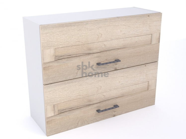 Шкаф Ш-90г, Дублин (900*320*720) Дуб галифакс белый, 21649 _0