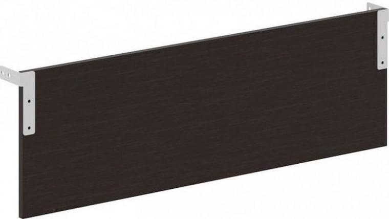 Фронтальная панель к одинарному столу XTEN-Q XDST 127 Легно темный Алюминий_0