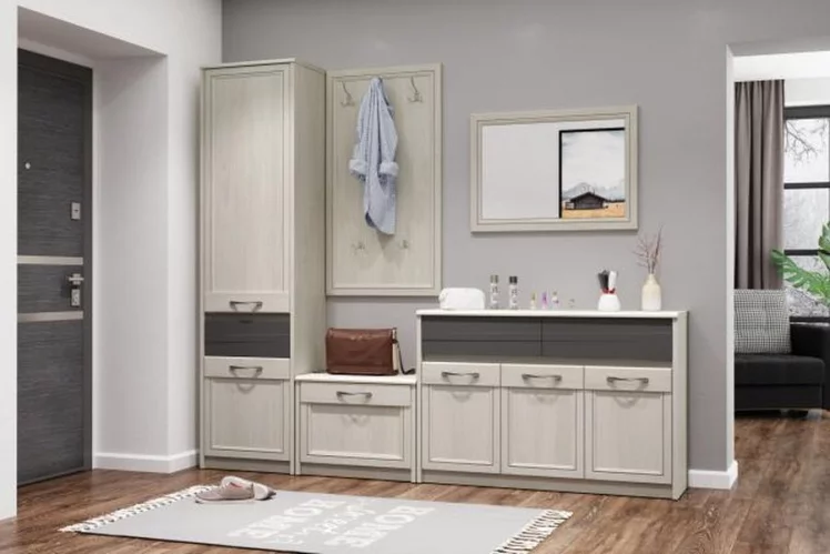 Комод Лиана 45.11 Ясень анкор светлый_2