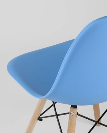Стул Eames Style DSW голубой 4 шт. комплект (разборный каркас)_8