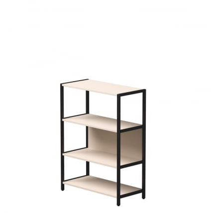 Стеллаж металлический средний Everprof EVO 254Н010 Кашемир Черный_0