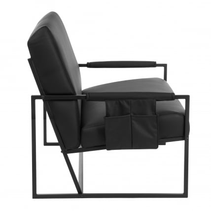 Диван Charli LUX Д/Чарли Люкс экокожа , Sharp Черный_1