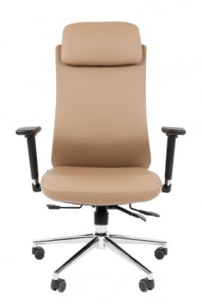 Офисное кресло CHAIRMAN 500 LUX экокожа Бежевый_1