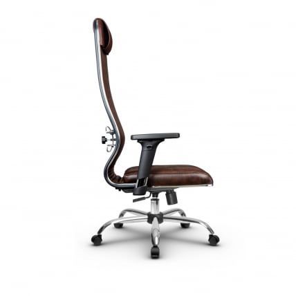 Кресло руководителя Metta L 1m 40M/2D Комплект 7 Темно-коричневое_2