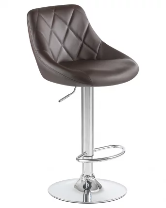 Стул барный DOBRIN LOGAN Коричневый_1