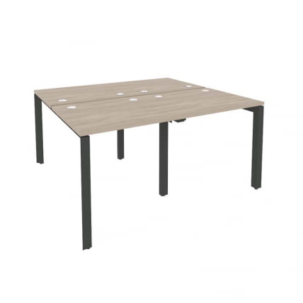 Рабочая станция на П-образном м/к ONIX O.MP-D.RS-4.0.7 Дуб Аттик/Антрацит_0