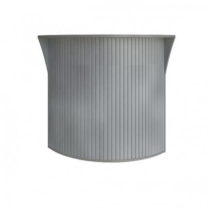 Стойка угловая (радиусный элемент - ролета) Riva А.РС-5.5 Клен/Металлик_0