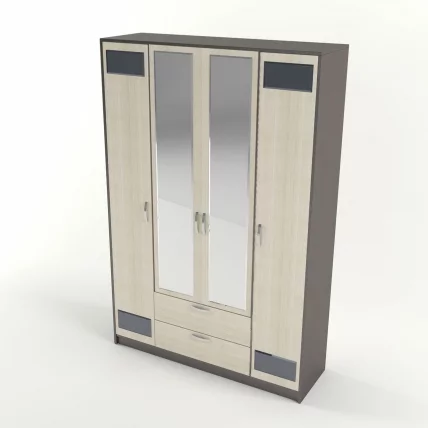 Шкаф 4-х створчатый Венера с зеркалом_79579_0