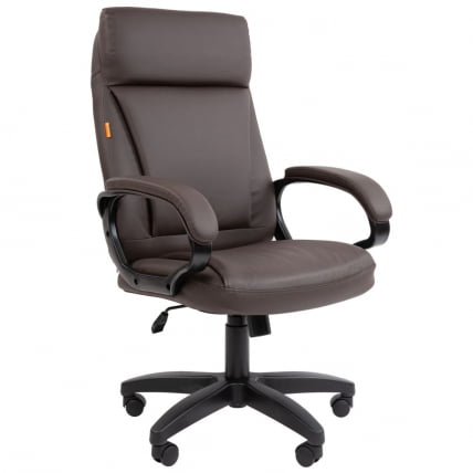 Кресло руководителя Chairman 794 LT экокожа Коричневый_0