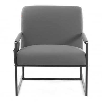 Кресло Чарли ЛУКС/Чарли Люкс К экокожа , Шарп Графит, 70х80х82 см / Charli LUX/Чарли Sharp_4