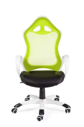 Кресло офисное Тесла CX0398H01 White green_5