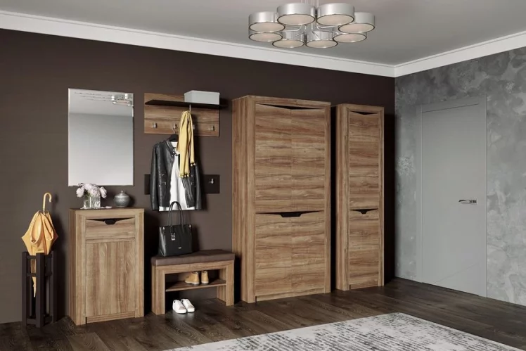 Шкаф однодверный Соренто 13 Дуб Стирлинг_4