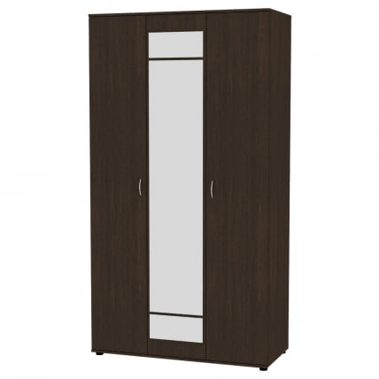 Шкаф распашный Алиса (H5_M) 2230х1200х540 ручка скоба 96мм (Венге)_0