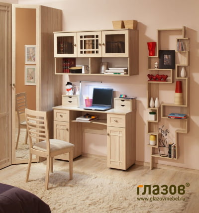 Спальня композиция 5 Sherlock Дуб Сонома_65612_1