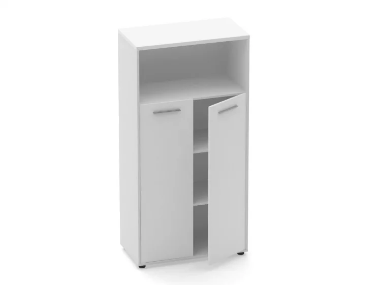Шкаф 3 широкий закрытый с нишей Deka 10.16.131 Белый_1