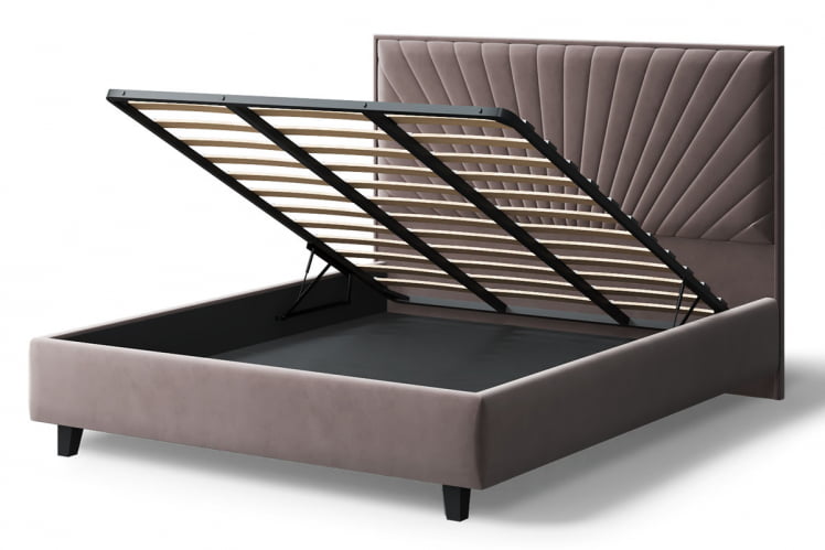 Кровать Леона, 2000 x 1200 мм, кофе_3