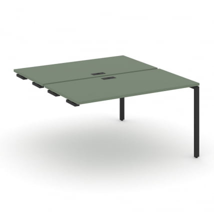 Двойной стол-приставка к опорным тумбам/шкафам CONCEPT CN.DSPR-001 Кобо Черный_0