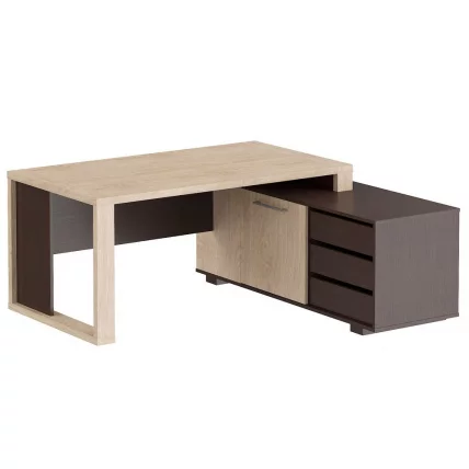 Стол руководителя ACT 1716 R Дуб Девон_0