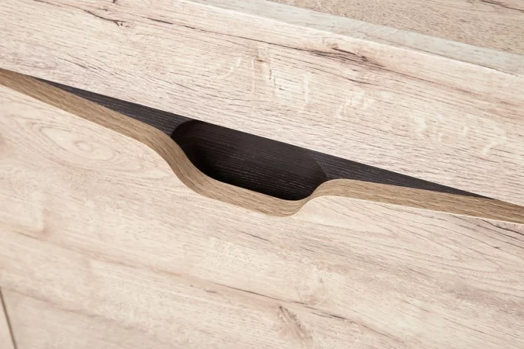 Тумба с дверцей и ящиком Соренто 25 Дуб бонифаций_8